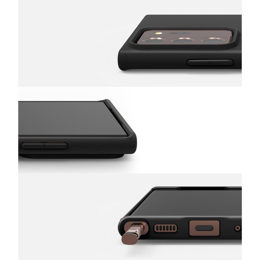 Pokrowiec silikonowy Ringke Air S czarny Samsung Galaxy Note 20 Ultra / 9