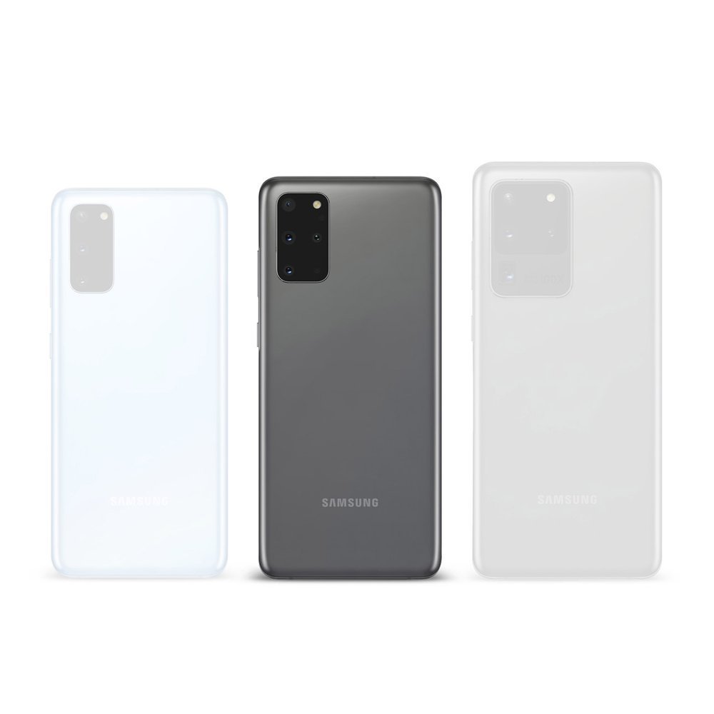 Pokrowiec silikonowy Ringke Air S czarny Samsung Galaxy S20 Plus / 9