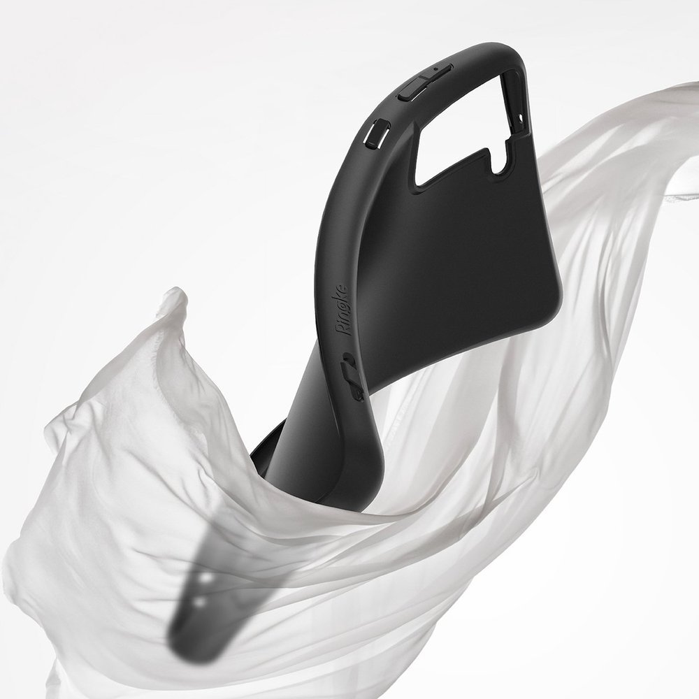 Pokrowiec silikonowy Ringke Air S czarny Samsung Galaxy S21 5G / 6