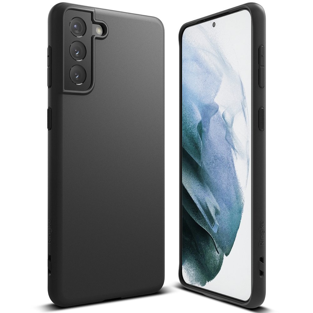 Pokrowiec silikonowy Ringke Air S czarny Samsung Galaxy S21 Plus 5G Pokrowiec silikonowy Ringke Air S czarny Samsung Galaxy S21 Plus 5G
