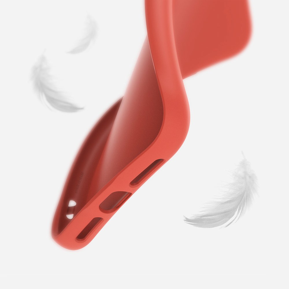 Pokrowiec silikonowy Ringke Air S czerwony Apple iPhone 11 / 6