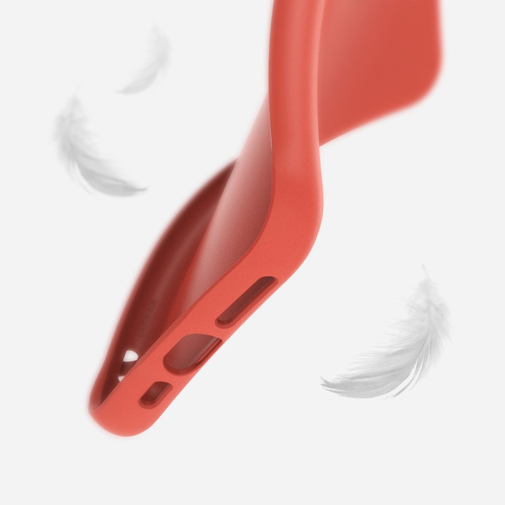 Pokrowiec silikonowy Ringke Air S czerwony Apple iPhone 11 Pro / 6 Pokrowiec silikonowy Ringke Air S czerwony Apple iPhone 11 Pro / 6