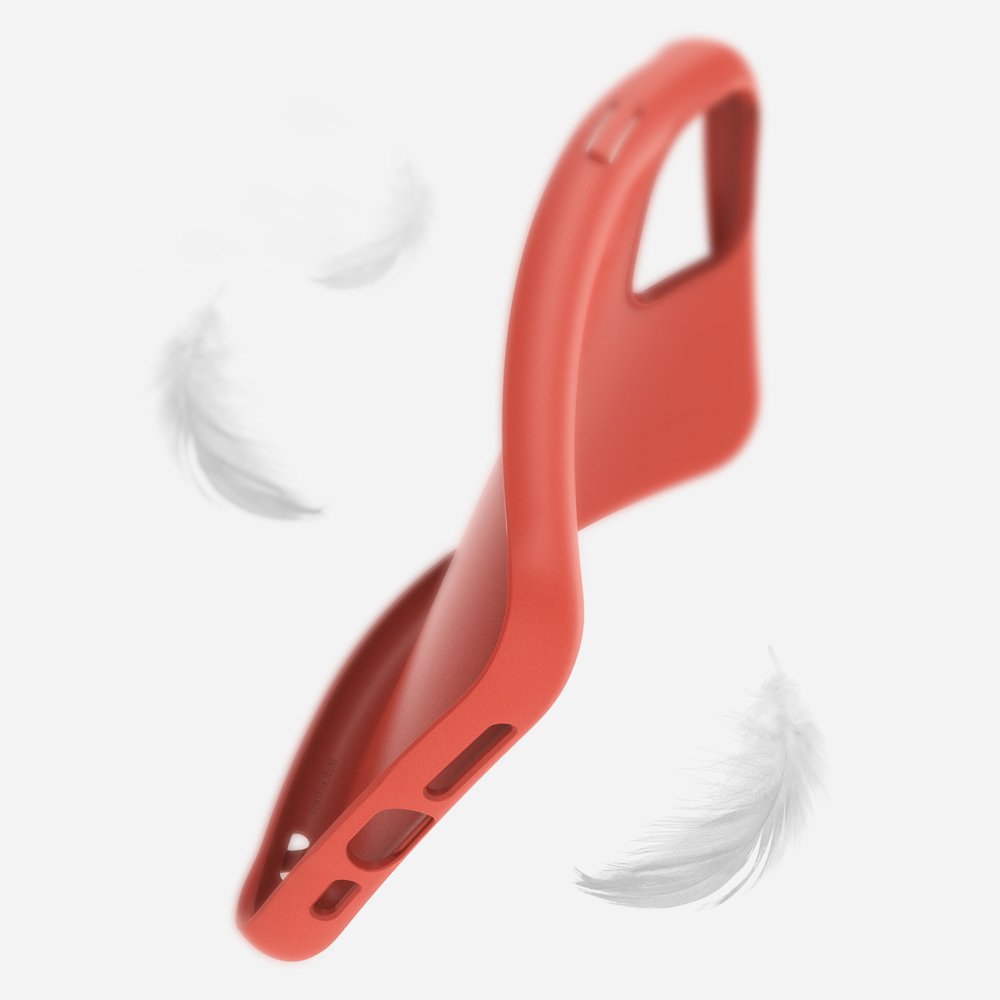 Pokrowiec silikonowy Ringke Air S czerwony Apple iPhone 11 Pro Max / 7 Pokrowiec silikonowy Ringke Air S czerwony Apple iPhone 11 Pro Max / 7