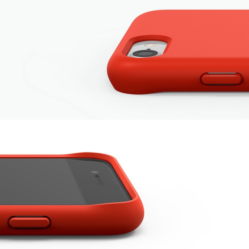 Pokrowiec silikonowy Ringke Air S czerwony Apple iPhone 8 / 3