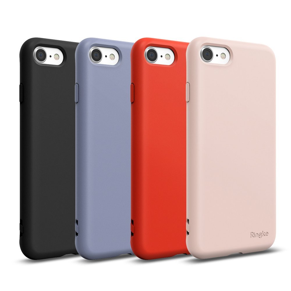 Pokrowiec silikonowy Ringke Air S czerwony Apple iPhone SE 2020 / 10