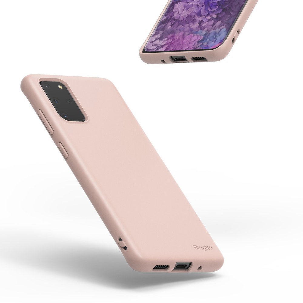 Pokrowiec silikonowy Ringke Air S czerwony Samsung Galaxy S20 Plus / 7