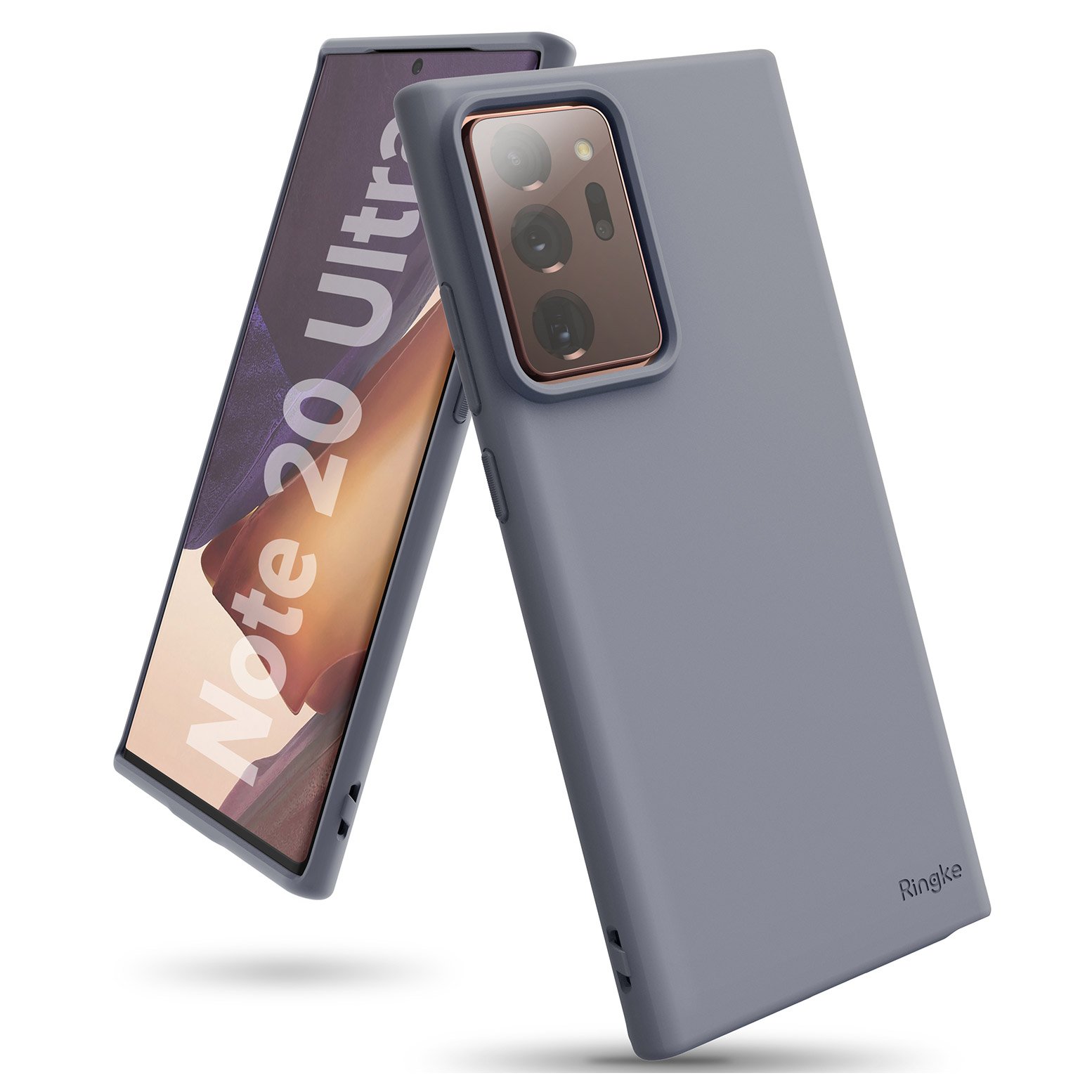 Pokrowiec silikonowy Ringke Air S fioletowy Samsung Galaxy Note 20 Ultra