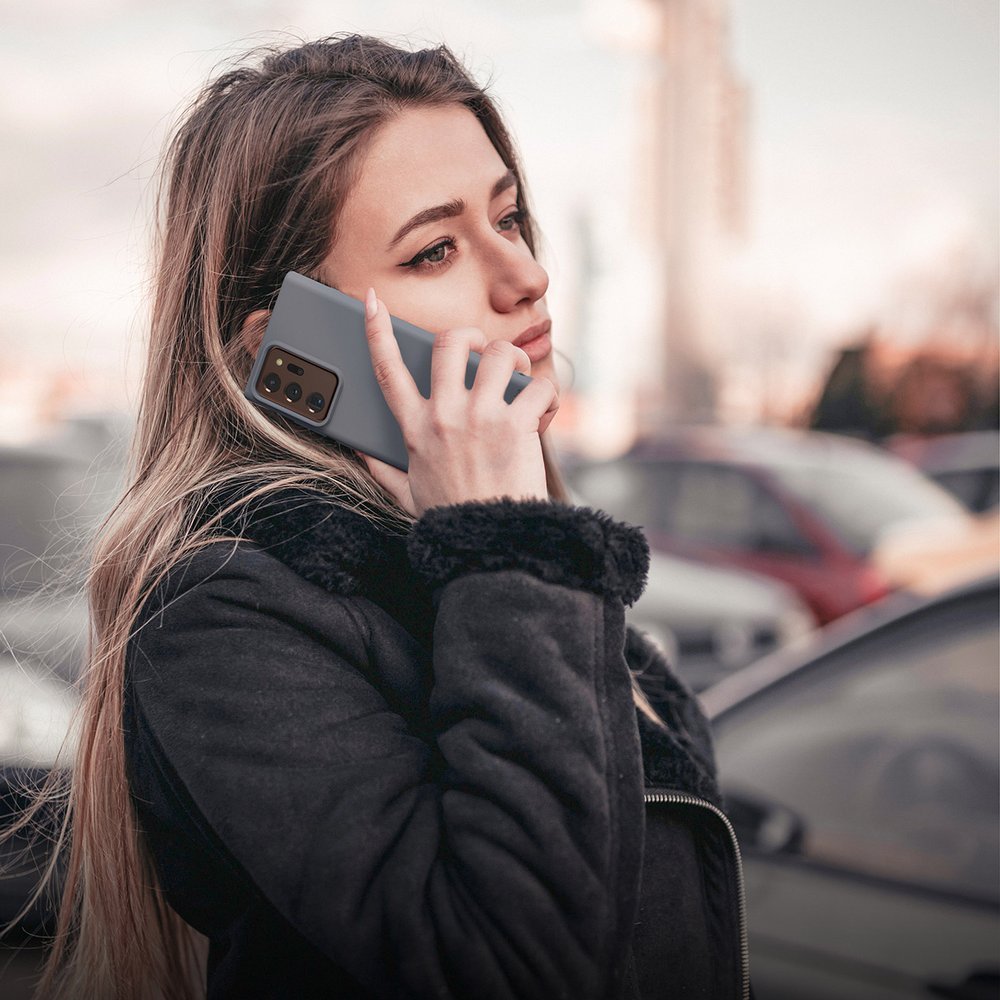 Pokrowiec silikonowy Ringke Air S fioletowy Samsung Galaxy Note 20 Ultra / 5