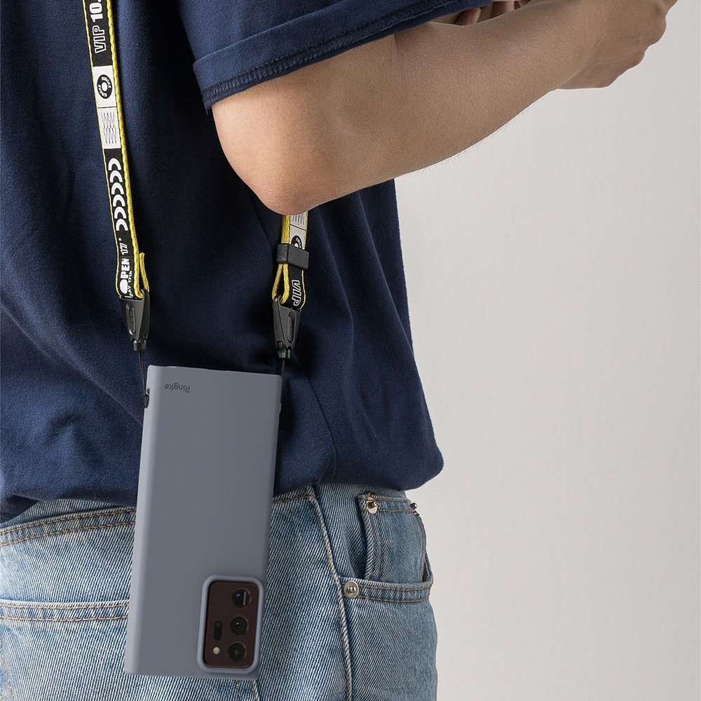 Pokrowiec silikonowy Ringke Air S fioletowy Samsung Galaxy Note 20 Ultra / 8