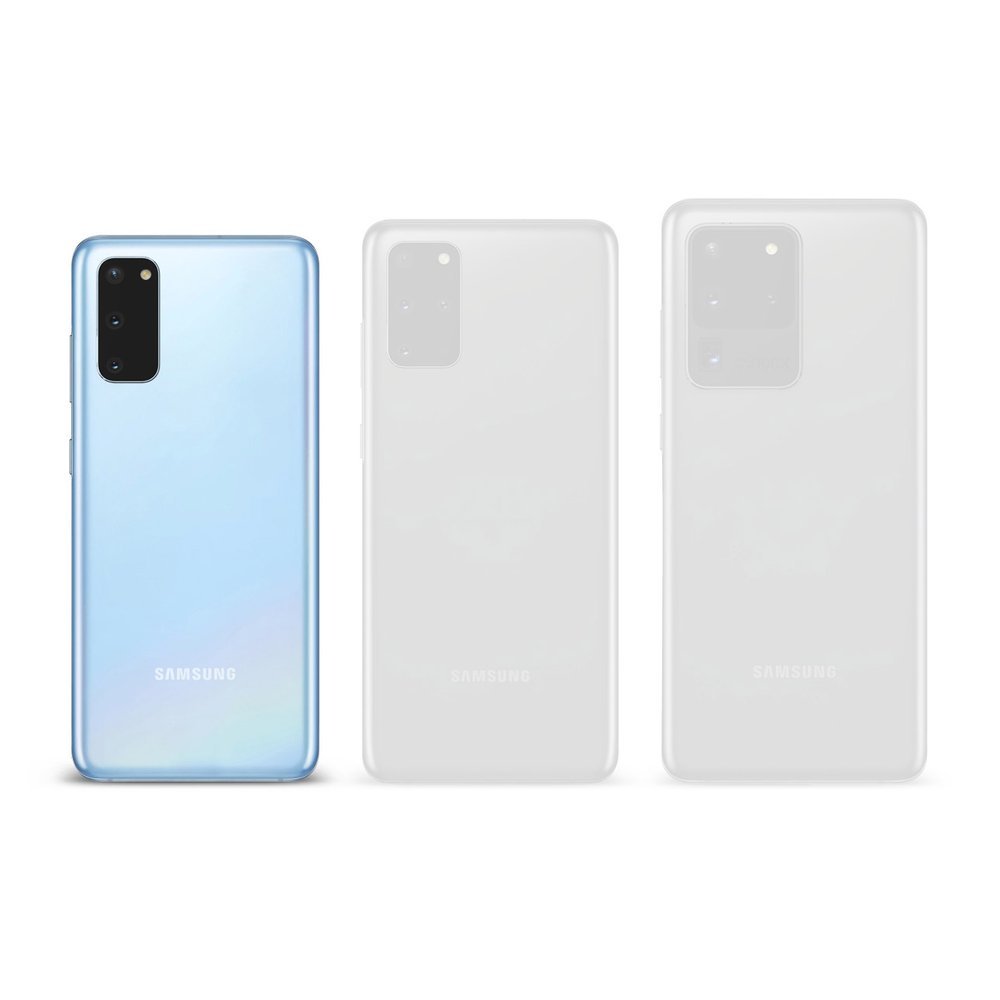 Pokrowiec silikonowy Ringke Air S fioletowy Samsung Galaxy S20 / 5