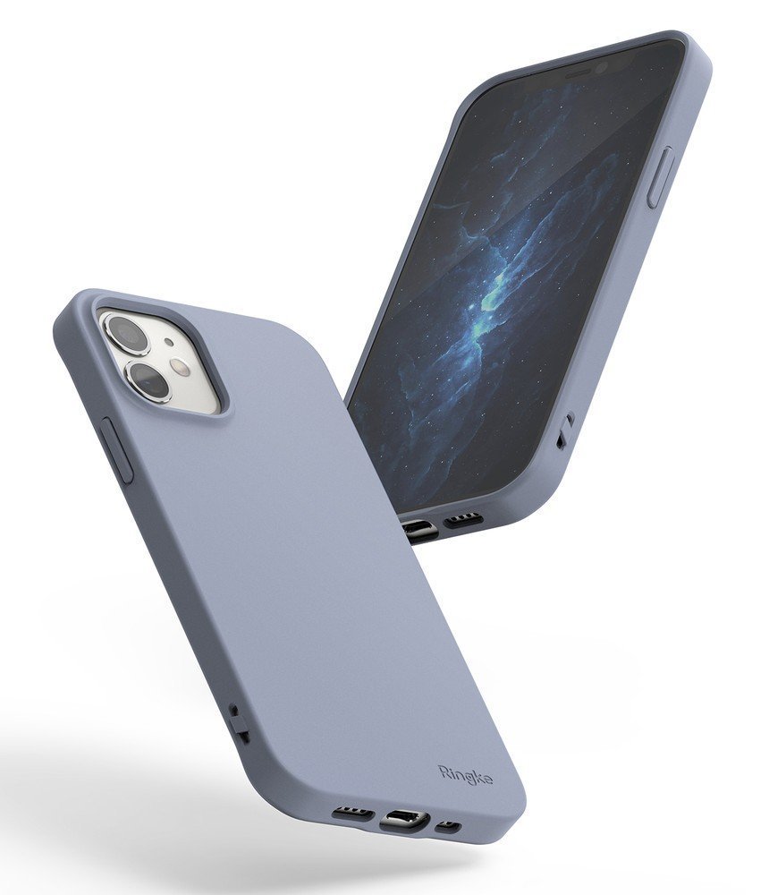 Pokrowiec silikonowy Ringke Air S niebieski Apple iPhone 12 Mini / 5 Pokrowiec silikonowy Ringke Air S niebieski Apple iPhone 12 Mini / 5