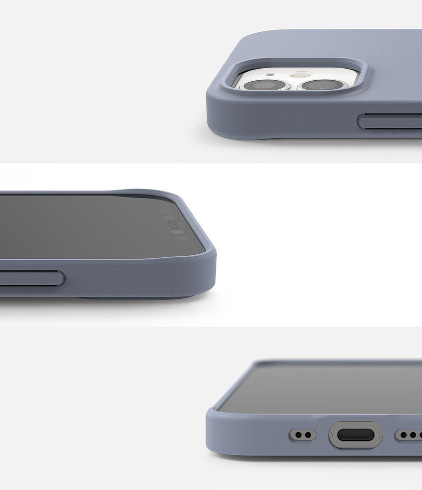 Pokrowiec silikonowy Ringke Air S niebieski Apple iPhone 12 Mini / 8 Pokrowiec silikonowy Ringke Air S niebieski Apple iPhone 12 Mini / 8