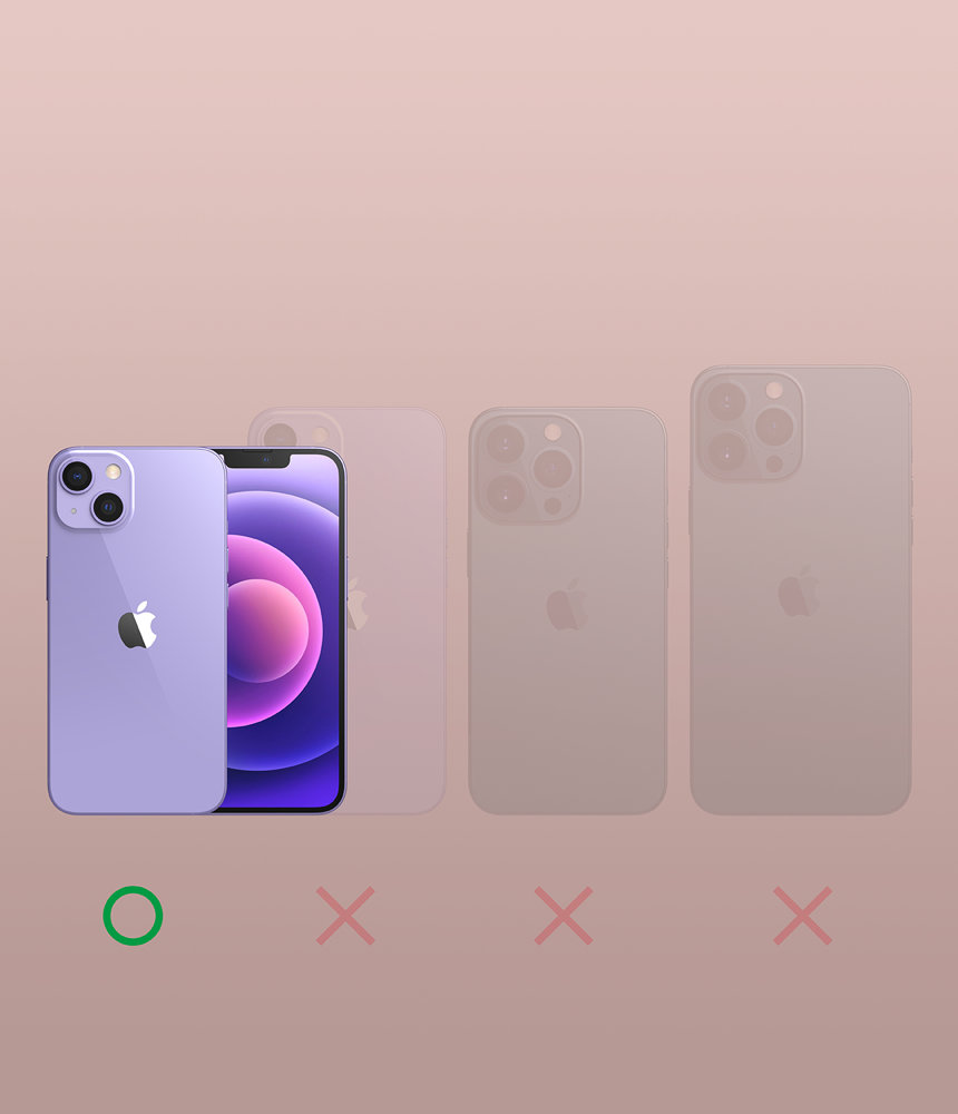 Pokrowiec silikonowy Ringke Air S r�owy Apple iPhone 13 Mini / 4