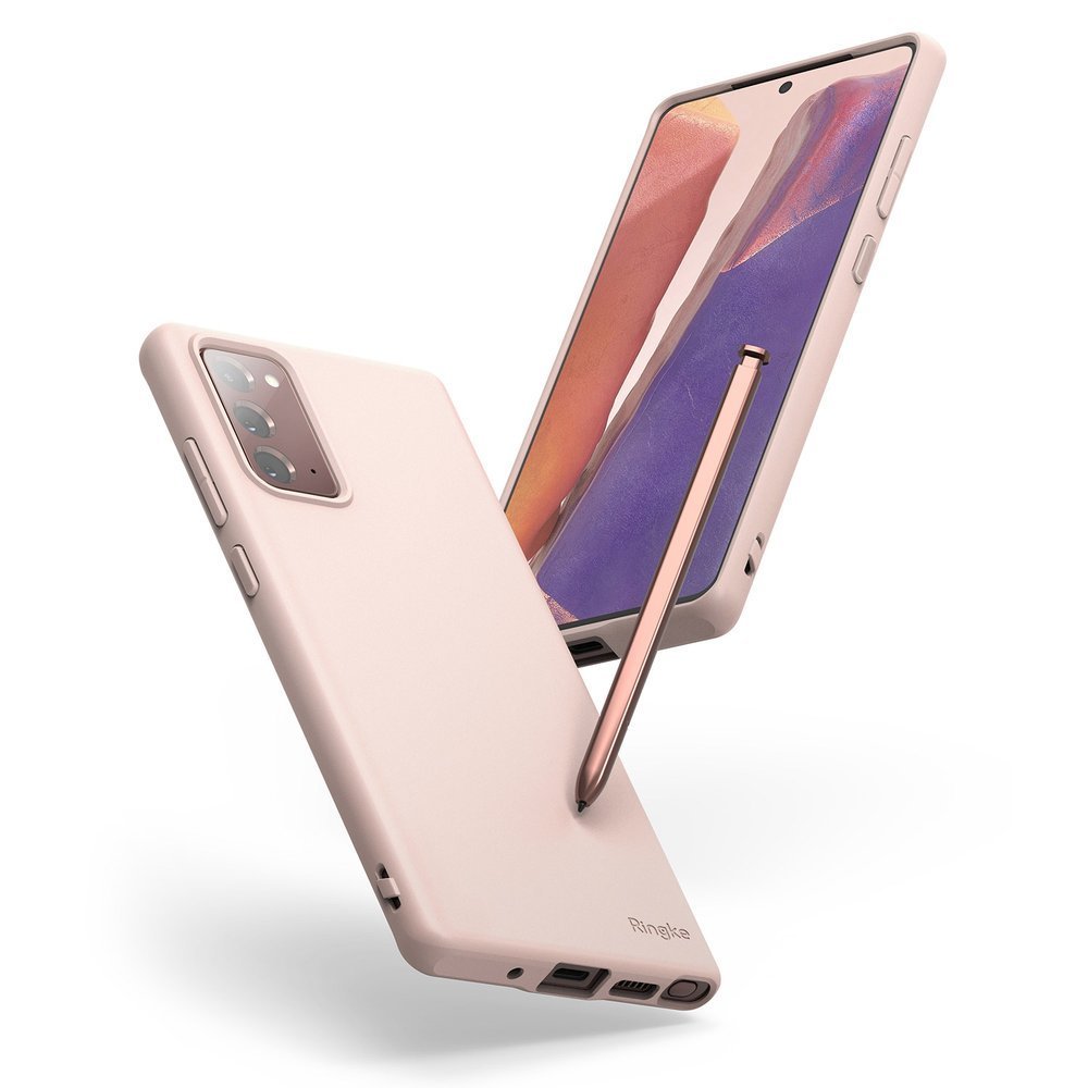 Pokrowiec silikonowy Ringke Air S różowy Samsung Galaxy Note 20 / 6 Pokrowiec silikonowy Ringke Air S różowy Samsung Galaxy Note 20 / 6