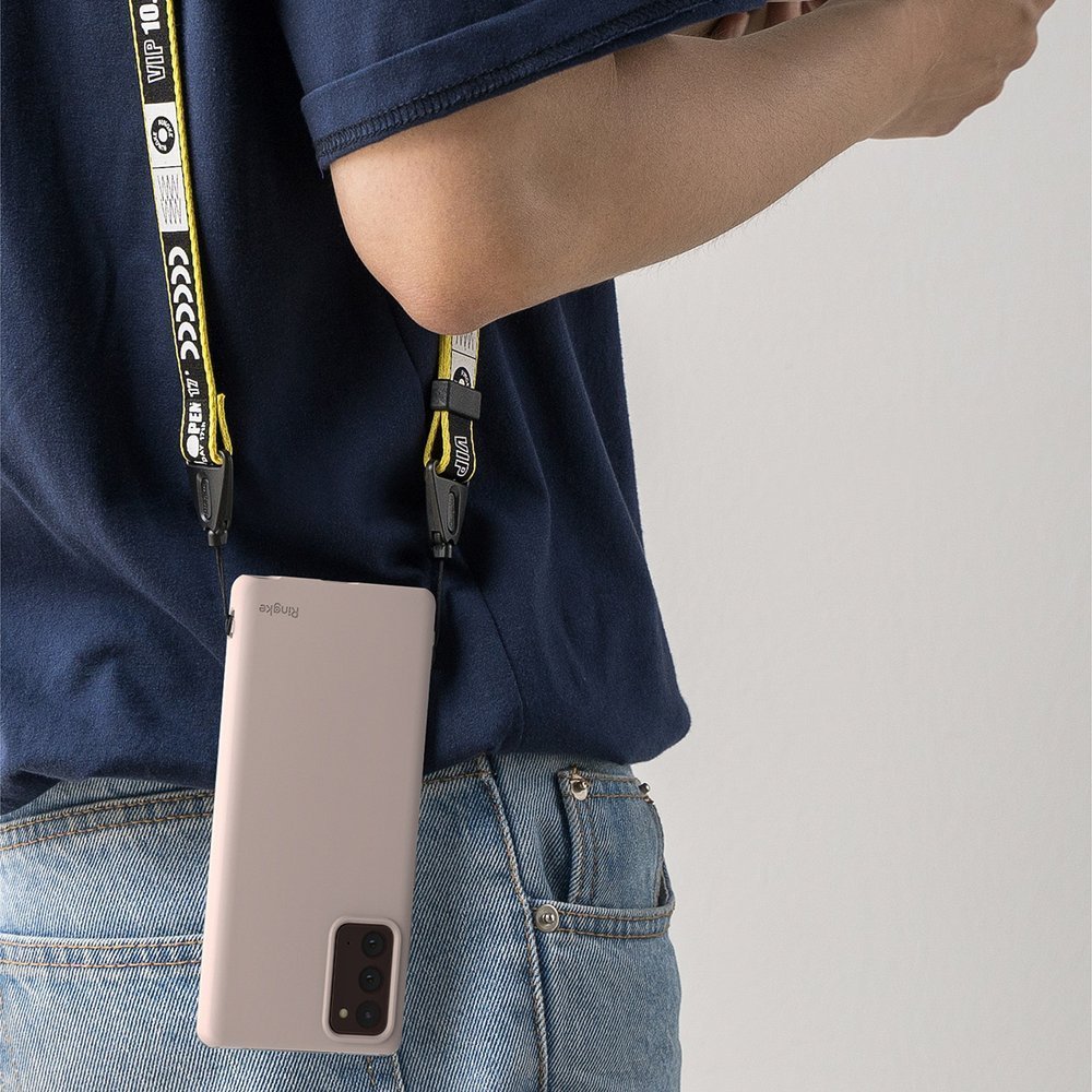 Pokrowiec silikonowy Ringke Air S różowy Samsung Galaxy Note 20 / 8 Pokrowiec silikonowy Ringke Air S różowy Samsung Galaxy Note 20 / 8