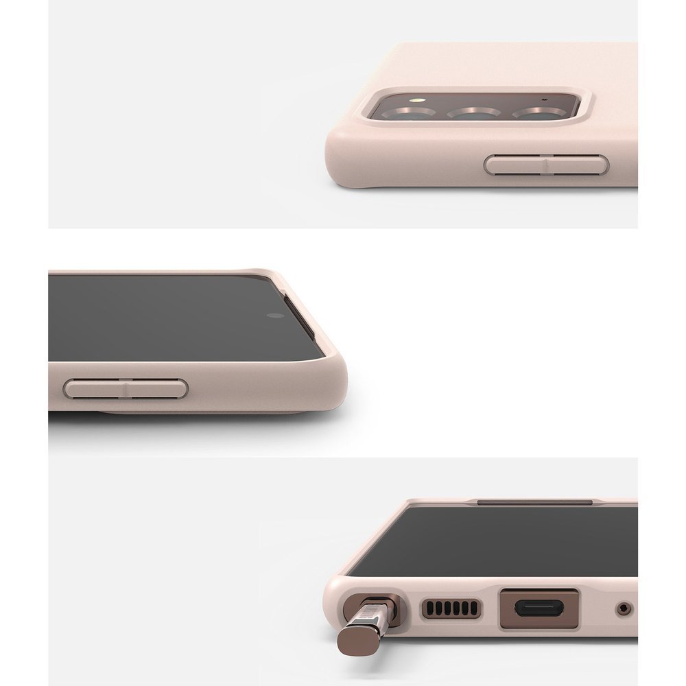 Pokrowiec silikonowy Ringke Air S różowy Samsung Galaxy Note 20 / 9 Pokrowiec silikonowy Ringke Air S różowy Samsung Galaxy Note 20 / 9