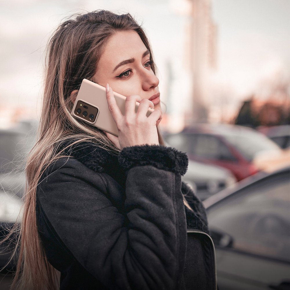 Pokrowiec silikonowy Ringke Air S r�owy Samsung Galaxy Note 20 Ultra / 5