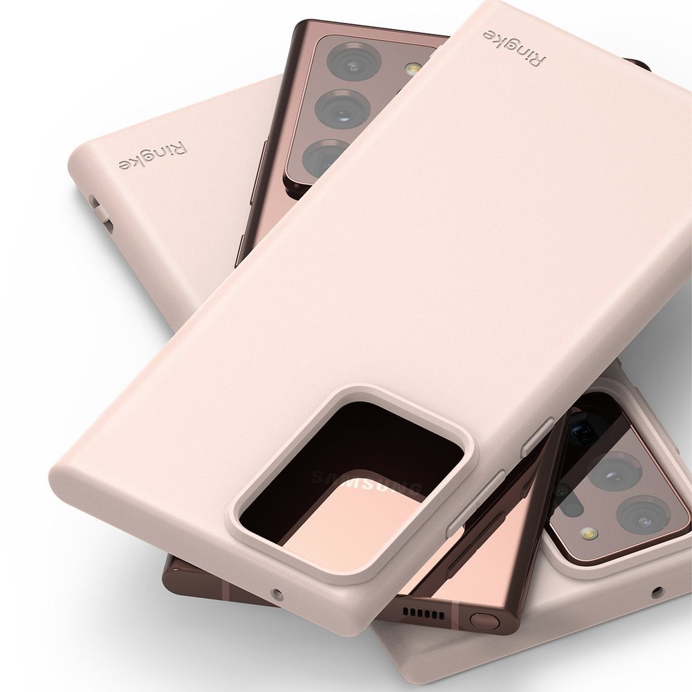 Pokrowiec silikonowy Ringke Air S r�owy Samsung Galaxy Note 20 Ultra / 7