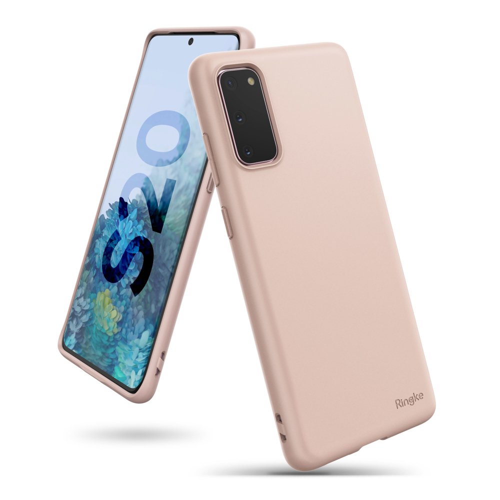 Pokrowiec silikonowy Ringke Air S r�owy Samsung Galaxy S20