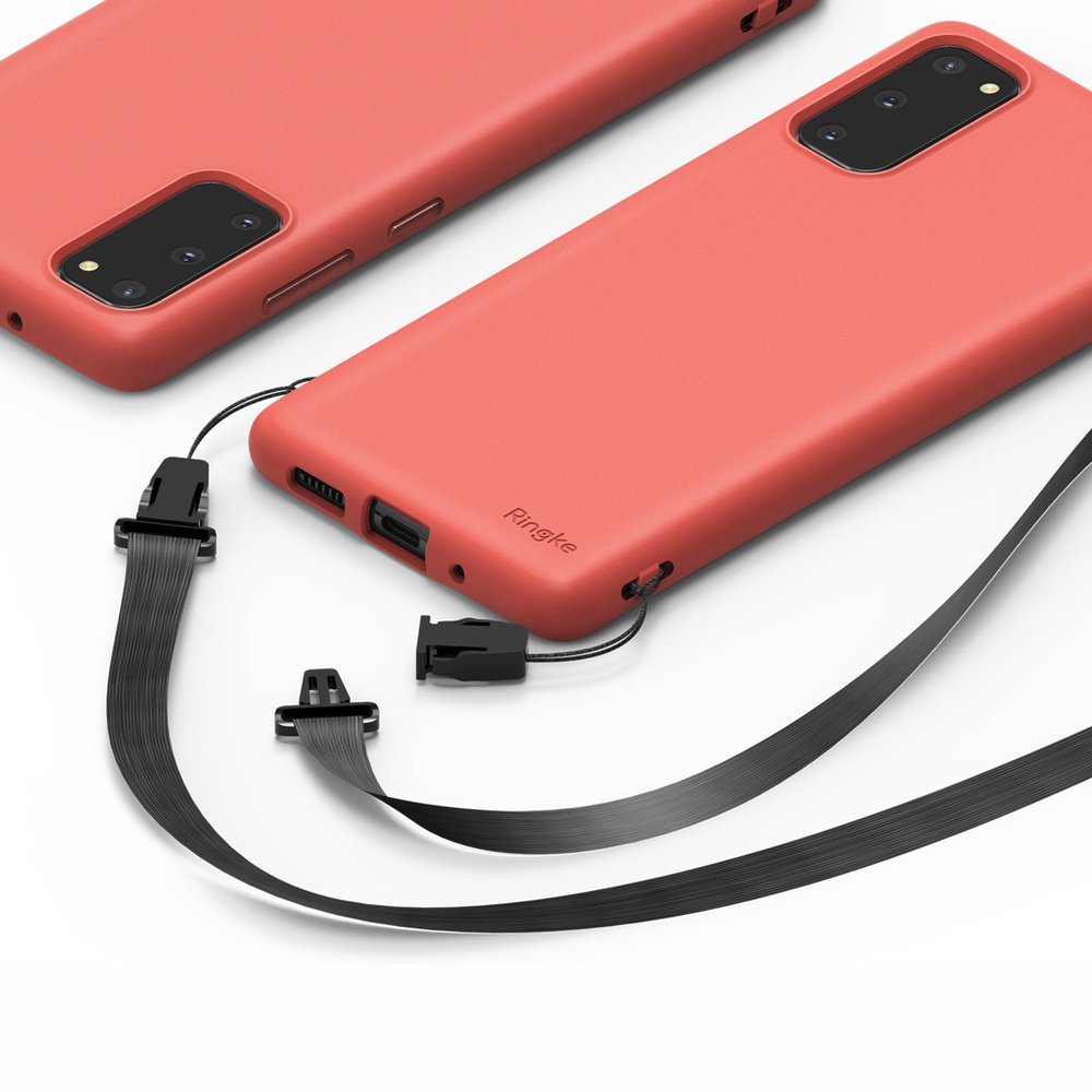 Pokrowiec silikonowy Ringke Air S r�owy Samsung Galaxy S20 / 3