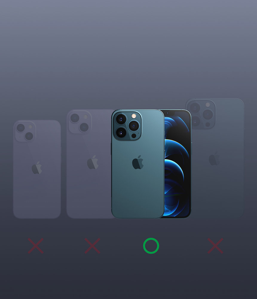 Pokrowiec silikonowy Ringke Air S szary Apple iPhone 13 Pro / 4 Pokrowiec silikonowy Ringke Air S szary Apple iPhone 13 Pro / 4