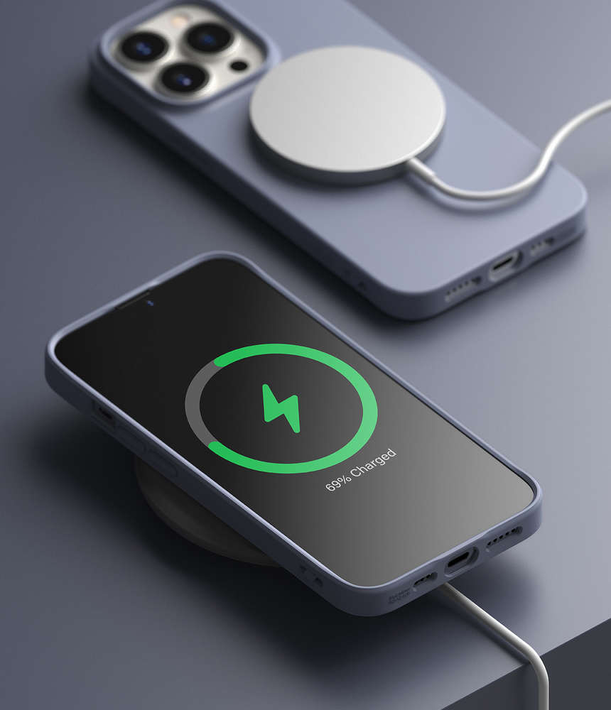 Pokrowiec silikonowy Ringke Air S szary Apple iPhone 13 Pro / 9 Pokrowiec silikonowy Ringke Air S szary Apple iPhone 13 Pro / 9