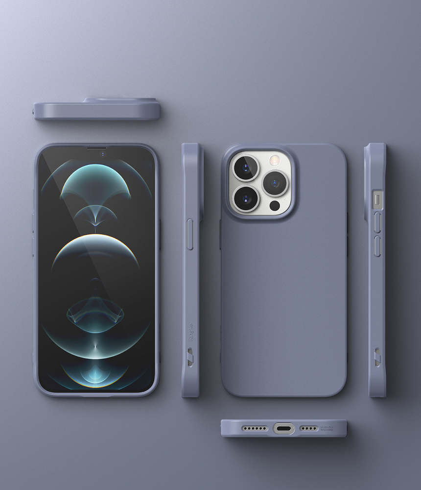 Pokrowiec silikonowy Ringke Air S szary Apple iPhone 13 Pro Max / 10