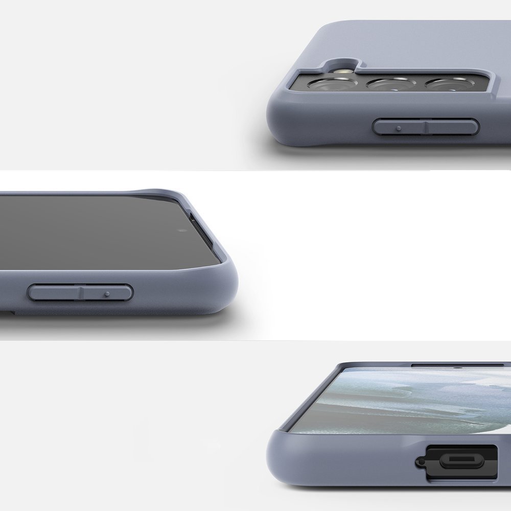 Pokrowiec silikonowy Ringke Air S szary Samsung Galaxy S21 5G / 5