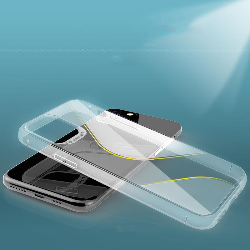 Pokrowiec silikonowy S-Case czarny Samsung Galaxy A51 / 7