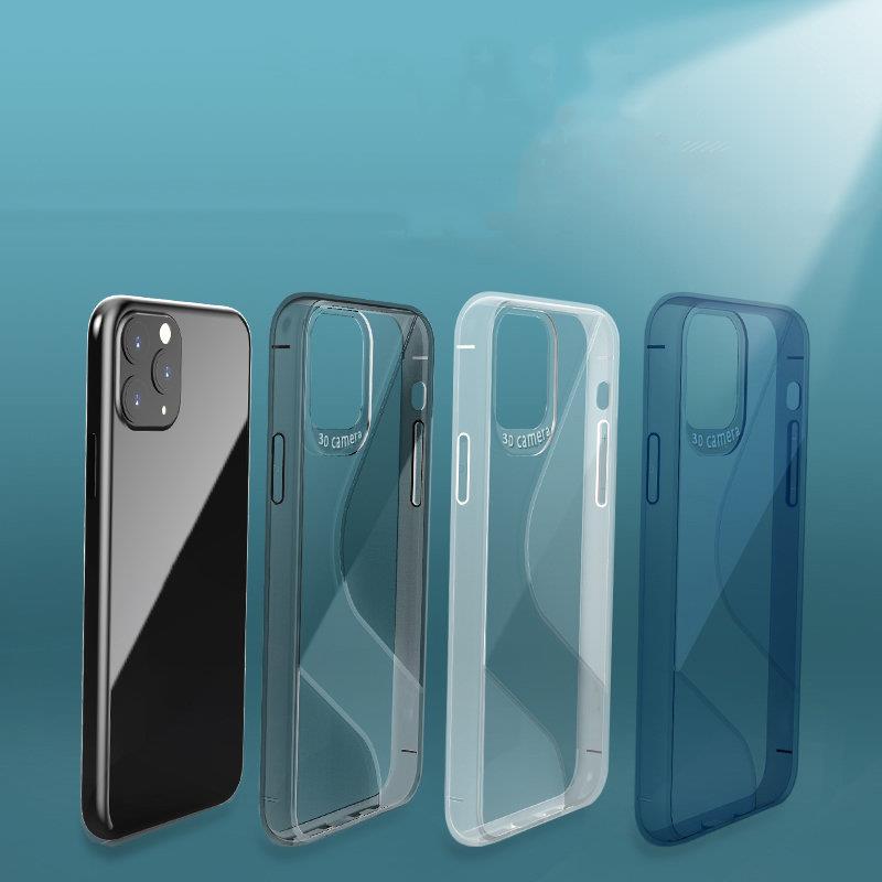 Pokrowiec silikonowy S-Case niebieski Huawei P40 Lite / 6 Pokrowiec silikonowy S-Case niebieski Huawei P40 Lite / 6