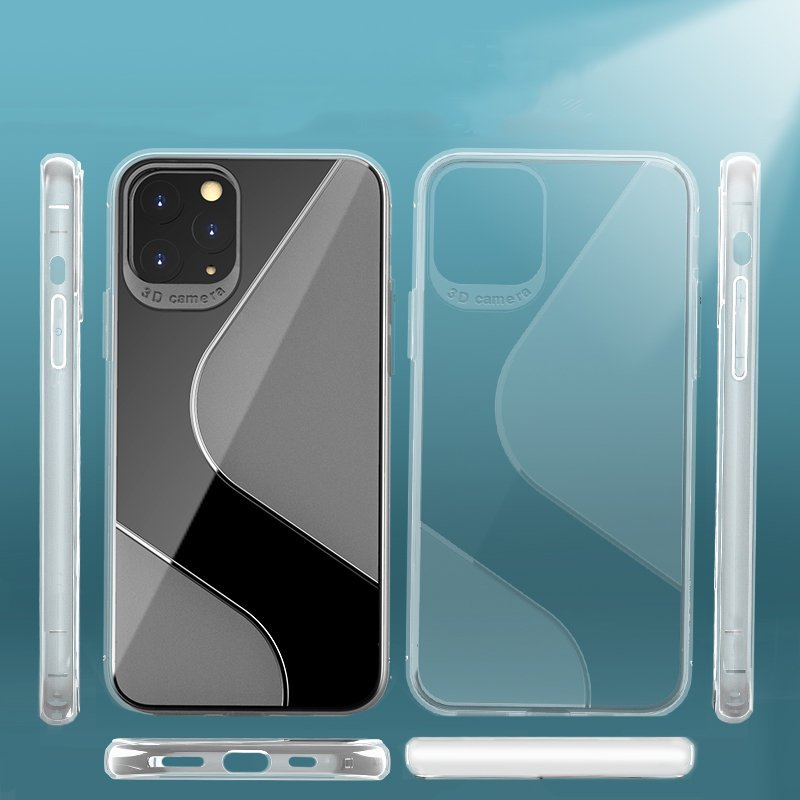 Pokrowiec silikonowy S-Case przeroczysty Samsung Galaxy A21s / 7