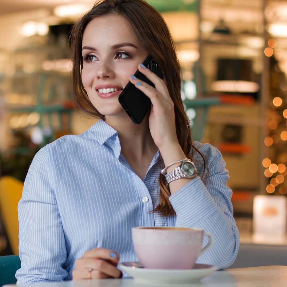 Pokrowiec silikonowy Tech-protect Icon czarny Samsung Galaxy A17 4G / 4