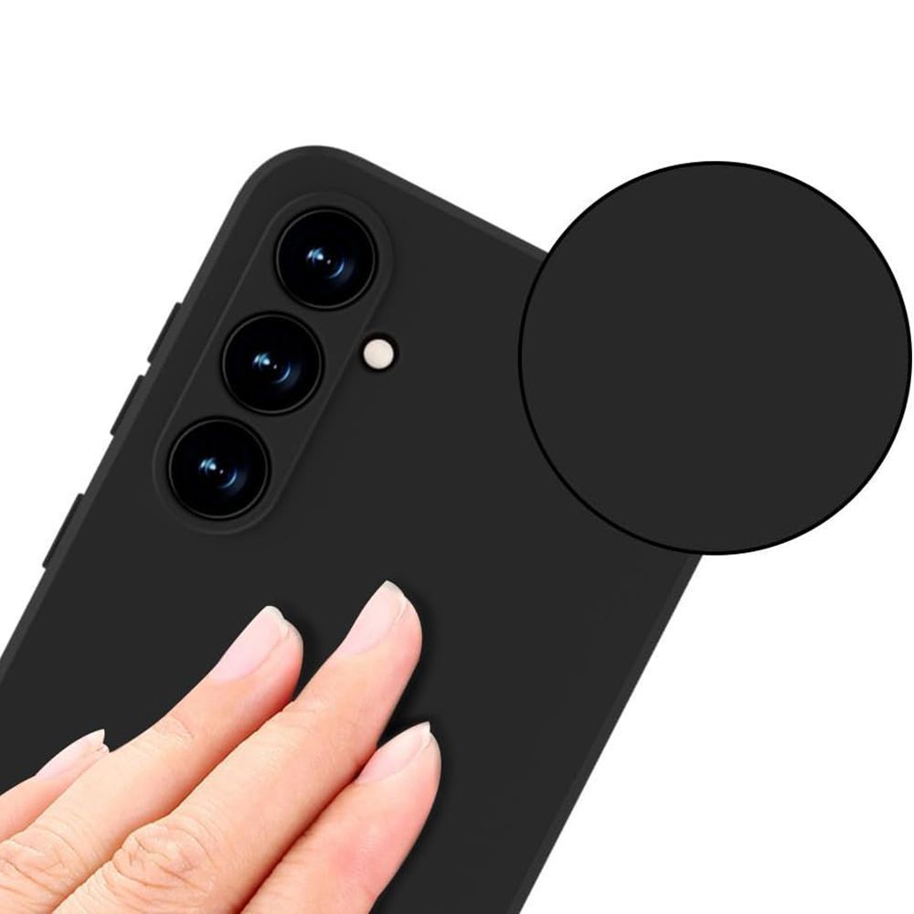 Pokrowiec silikonowy Tech-protect Icon czarny Xiaomi Redmi Note 13 Pro 5G / 2