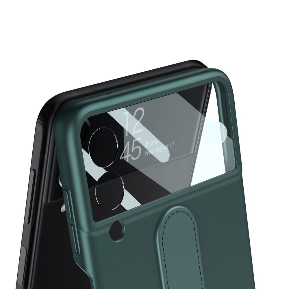 Pokrowiec silikonowy Tech-protect Icon fioletowy Samsung Z Flip 4 / 2