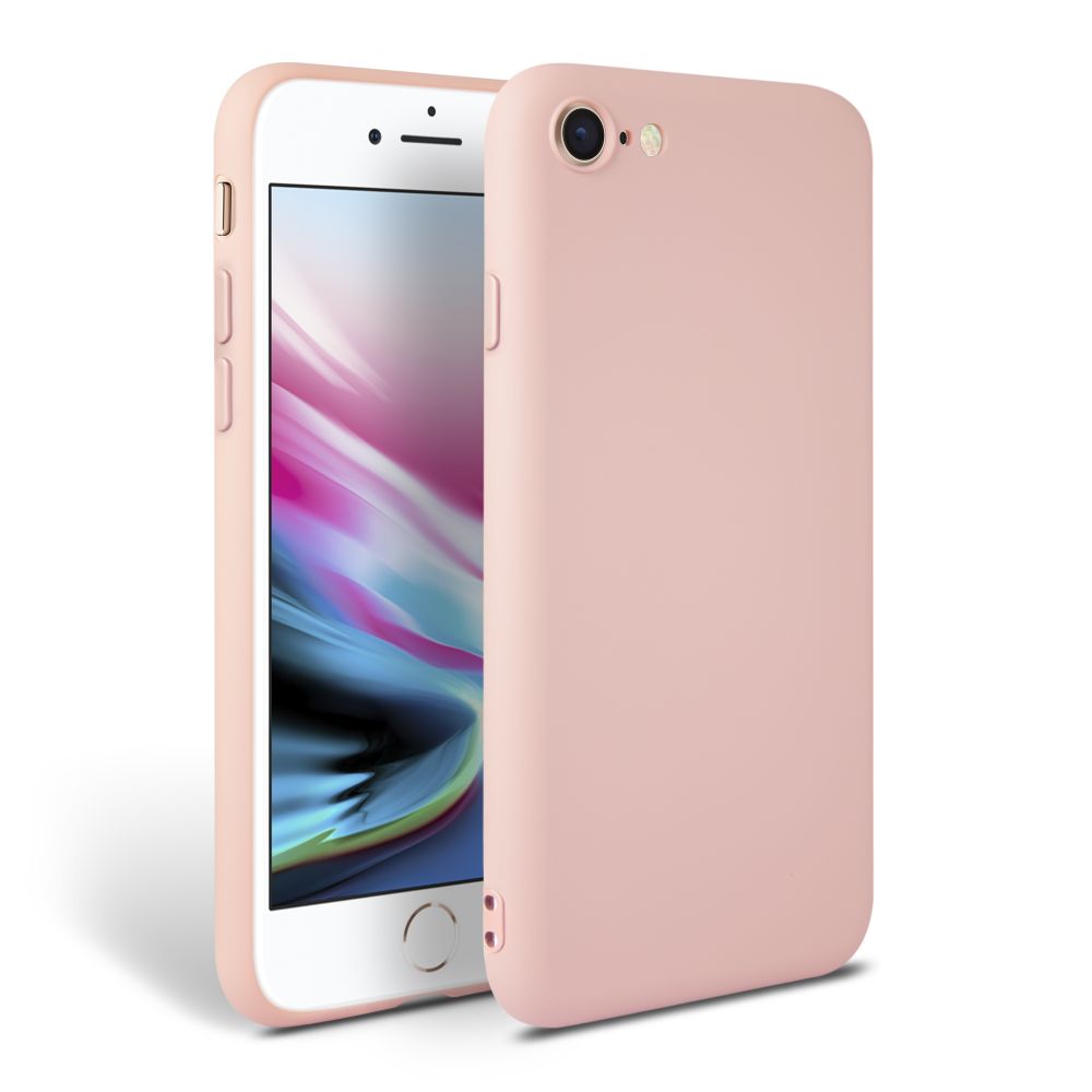 Pokrowiec silikonowy Tech-protect Icon r�owy Apple iPhone 8