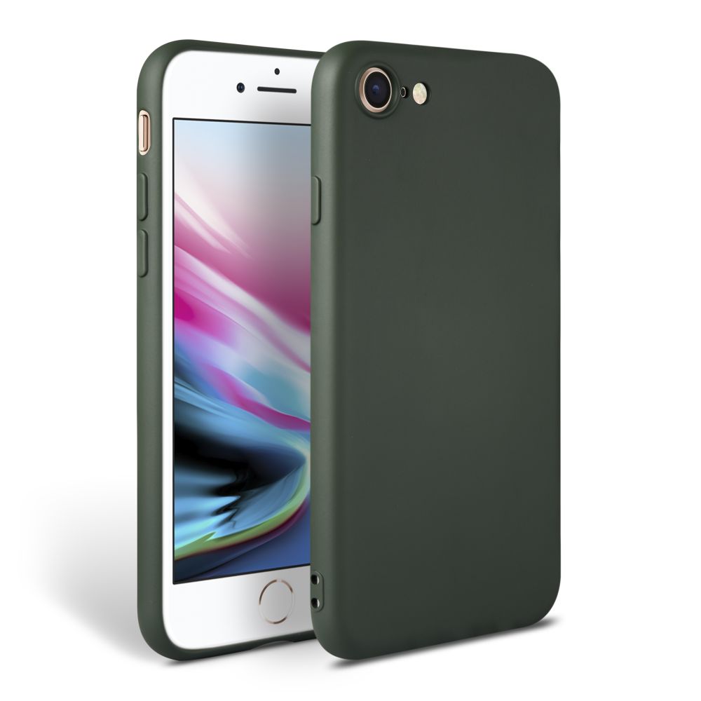 Pokrowiec silikonowy Tech-protect Icon zielone Apple iPhone 7