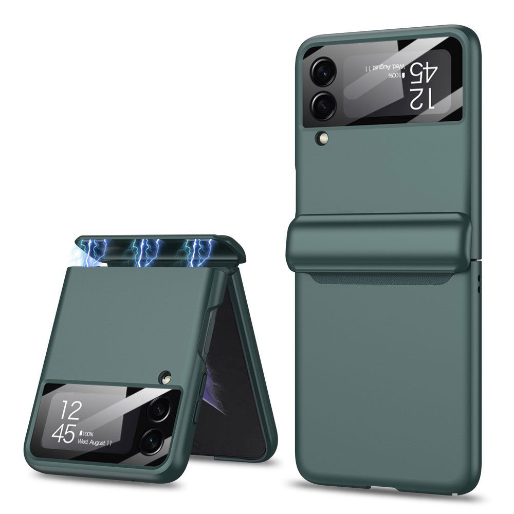 Pokrowiec silikonowy Tech-protect Icon zielone Samsung Z Flip 4