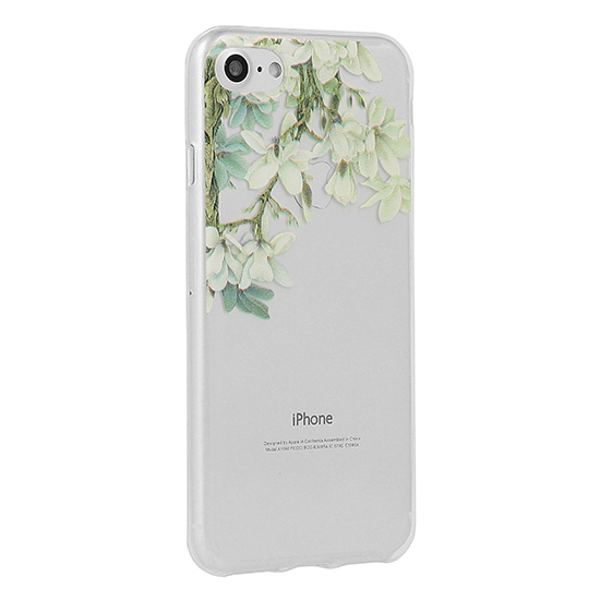Pokrowiec silikonowy Telone Floral wzr Jasmine Apple iPhone 6