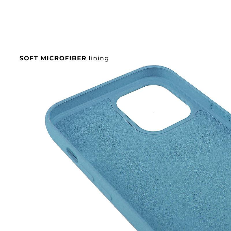 Pokrowiec silikonowy Tint Case ciemnoniebieski Apple iPhone 12 / 3 Pokrowiec silikonowy Tint Case ciemnoniebieski Apple iPhone 12 / 3
