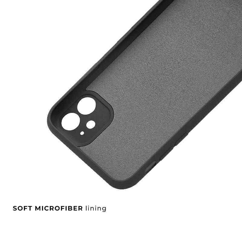 Pokrowiec silikonowy Tint Case czarny Apple iPhone 11 / 3