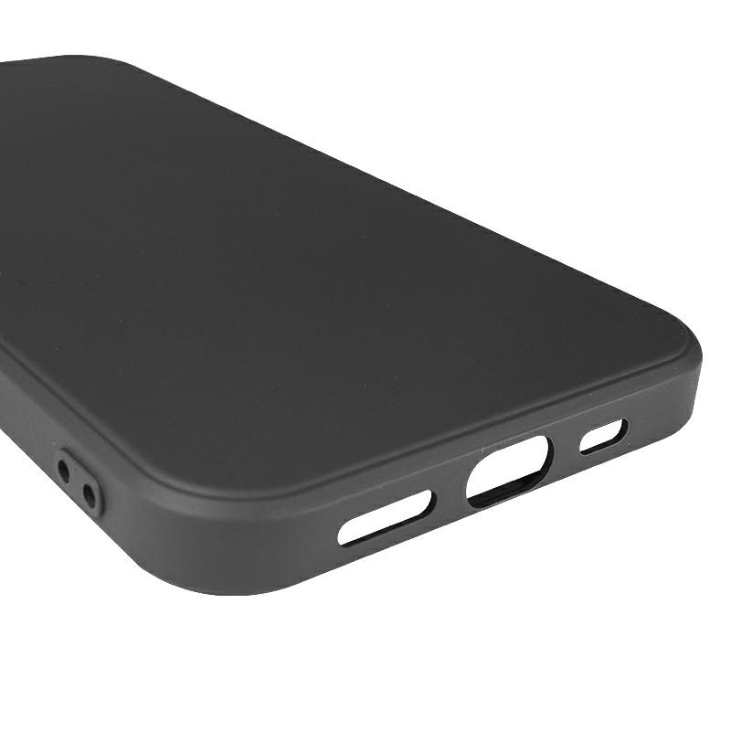 Pokrowiec silikonowy Tint Case czarny Apple iPhone 12 6,1 cali / 4