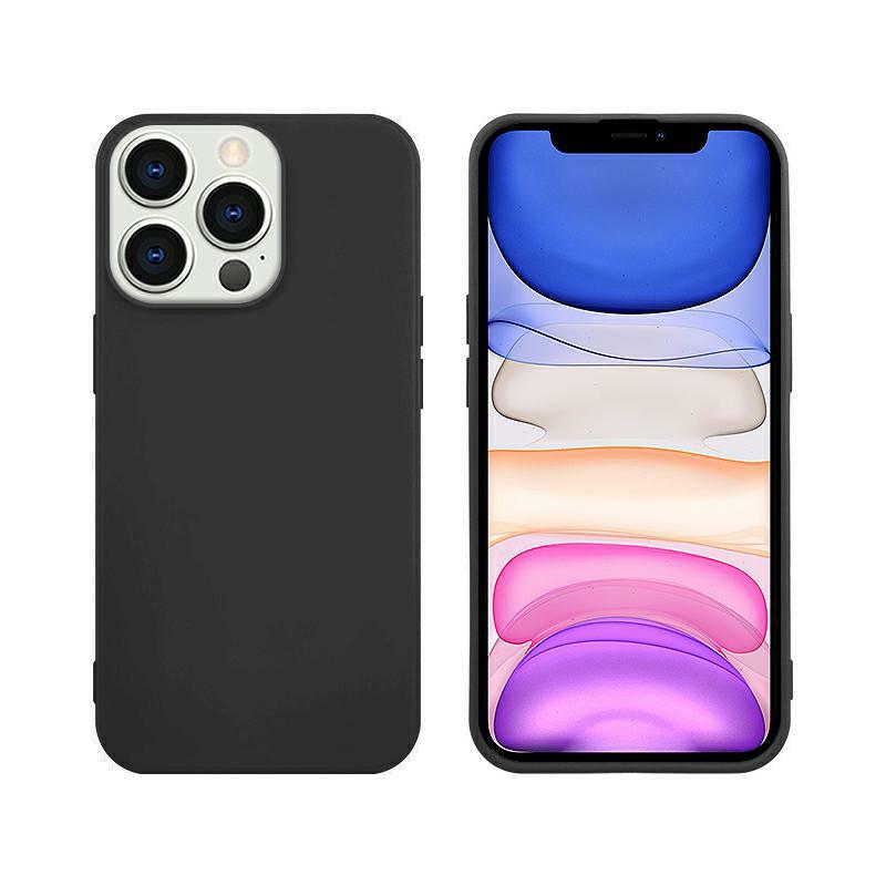 Pokrowiec silikonowy Tint Case czarny Samsung Galaxy A52s