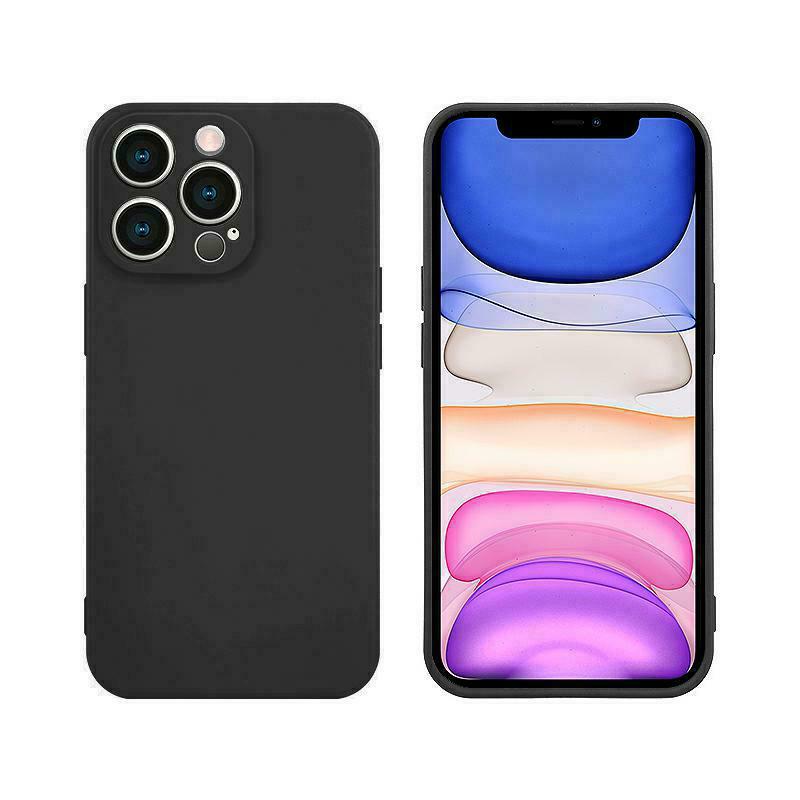 Pokrowiec silikonowy Tint Case czarny Samsung Galaxy M35 5G