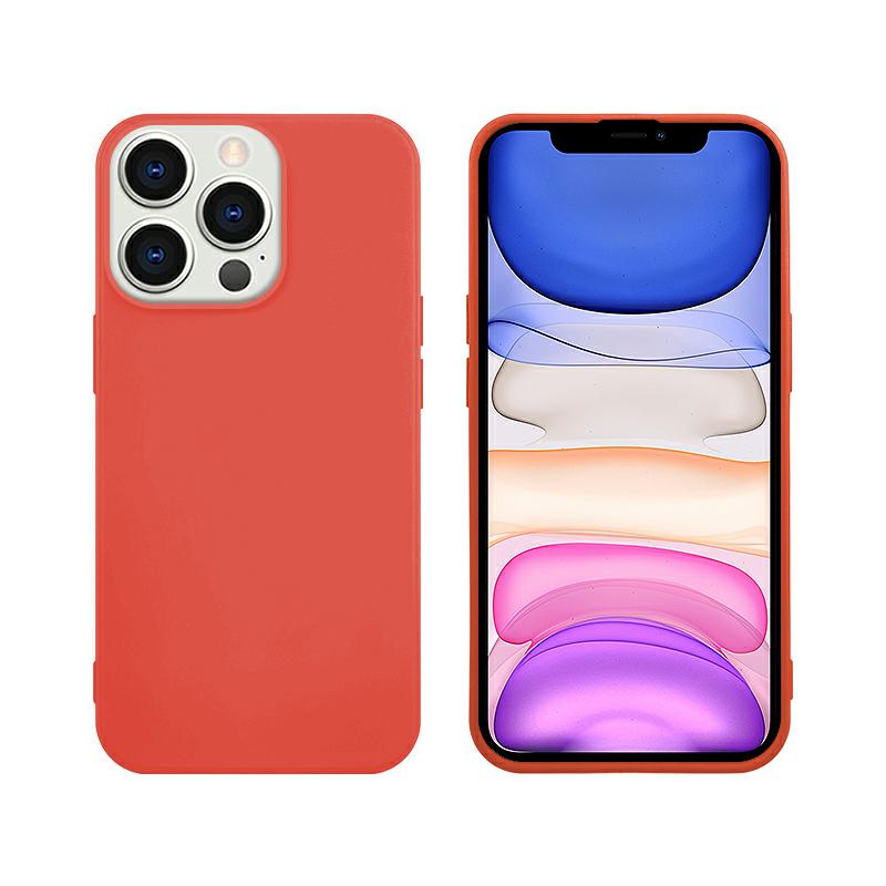 Pokrowiec silikonowy Tint Case czerwony Apple iPhone 12 6,1 cali
