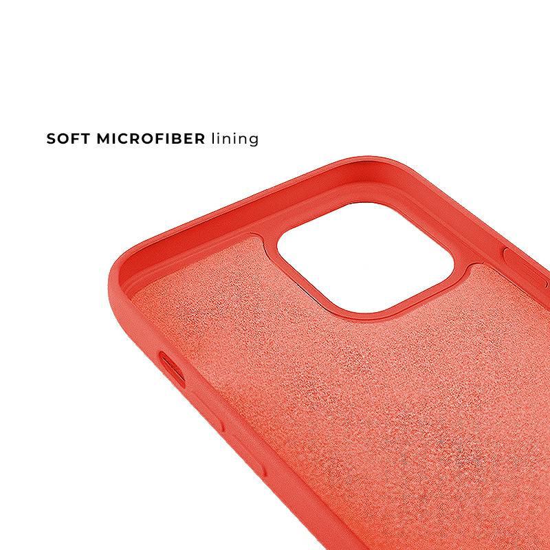 Pokrowiec silikonowy Tint Case czerwony Apple iPhone 12 6,1 cali / 3