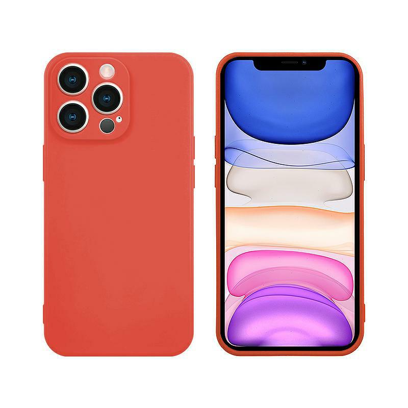 Pokrowiec silikonowy Tint Case czerwony Apple iPhone SE 2020