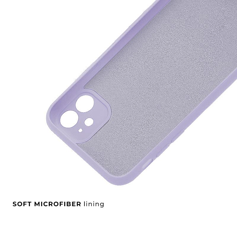 Pokrowiec silikonowy Tint Case fioletowy Motorola Moto E30 / 3