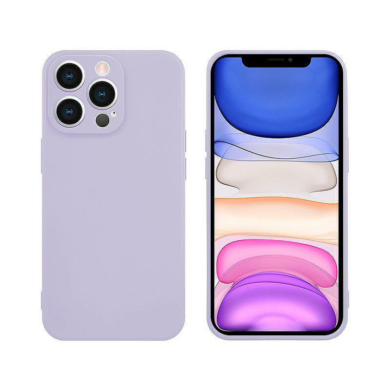Pokrowiec silikonowy Tint Case fioletowy Realme 8i