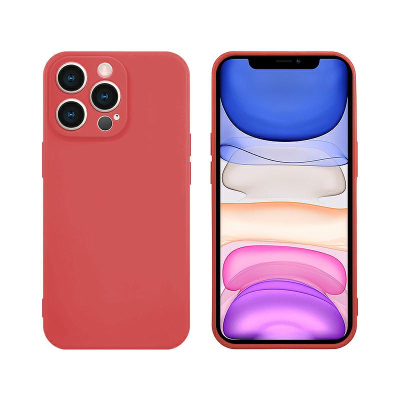 Pokrowiec silikonowy Tint Case czerwony Samsung Galaxy M12 Pokrowiec silikonowy Tint Case czerwony Samsung Galaxy M12