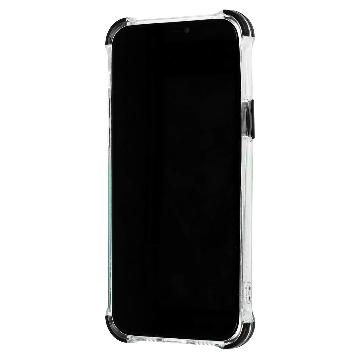 Pokrowiec silikonowy Watercolor Case zielony Apple iPhone 12 / 3